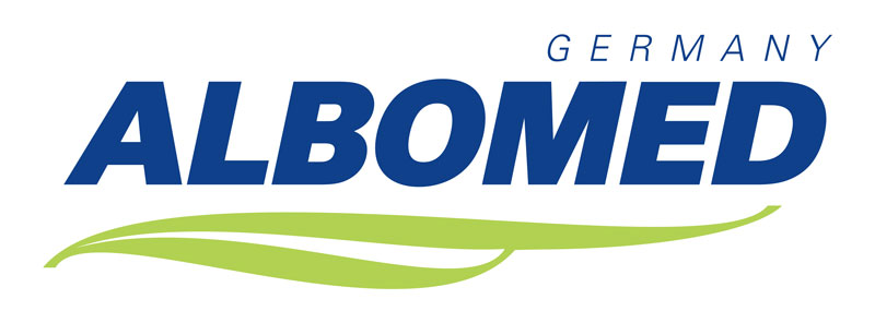 Testimonials ALBOMED Logo